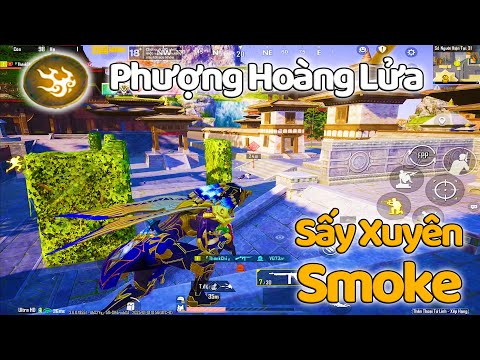 Kỹ Năng Phượng Hoàng và Trận Đấu Sấy Xuyên Smoke Quá Ảo | PUBG Mobile