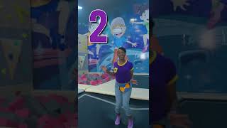 Meekah's Cool Trampoline Tricks 🦘 Meekah Kids Videos #blippi #meekah #play #shorts