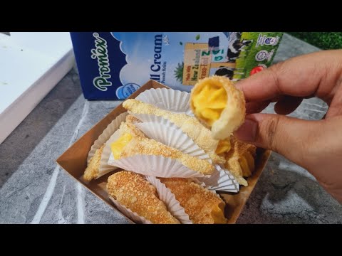 Cream Horn Ranup Luar Lembut di dalam | Boleh jual Rm1