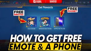 GET A CHANCE TO WIN FREE PHONE & EXCLUSIVE EMOTES!