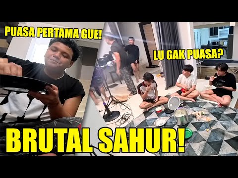 RUSUH! ANAK ANAK BRUTAL SAHUR RAME RAME!