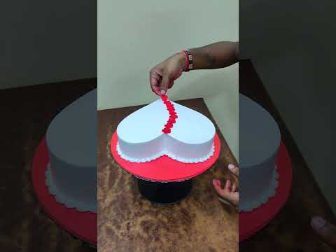 Anniversary Heart Shape Cake | Heart shape Cake | Couple Cake design | Dil Wala Cake