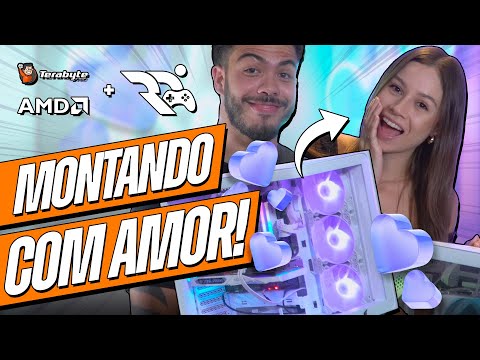 Desafiamos a namorada do Ronald a montar o SETUP dela sozinha com @RedeRonaldo