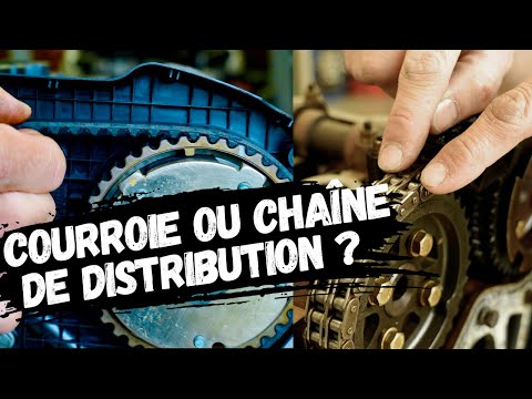 Avantages et inconvénients des courroies et chaînes de distribution !