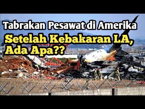 Tabrakan Pesawat Penumpang dan Helikopter Black Hawk di AS