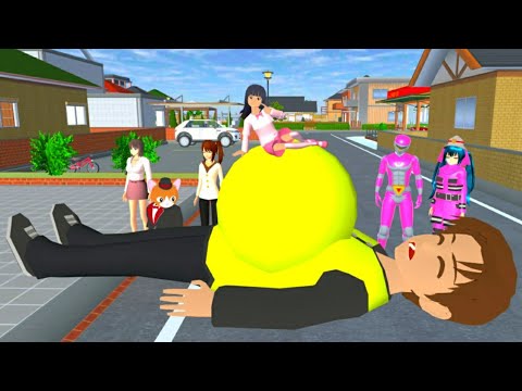 Apa Yuta Hamil😱 semua panik yuta melahirkan bayi ulat🐛 merah sakura school simulator