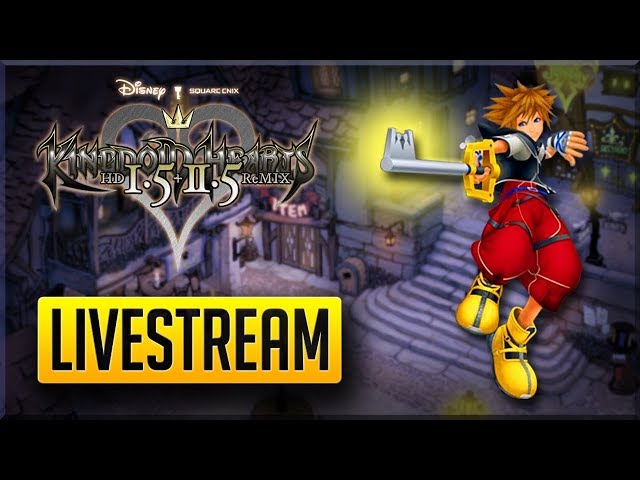 [PS4] Kingdom Hearts HD 1.5 + 2.5 ReMIX - Kingdom Hearts Final Mix Livestream - Part 1