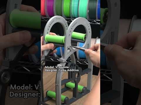 A must-have model for 3D printing life -- V-Spooler