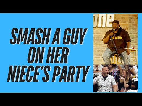 Smash A Guy On Her Niece's Party.