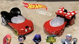 Hot Wheels & Teen Titans GO! Raven, Robin, Starfire, Cyborg, Beast Boy