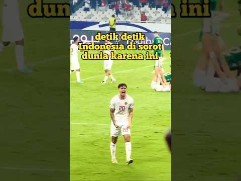 detik detik Indonesia di sorot dunia karena ini