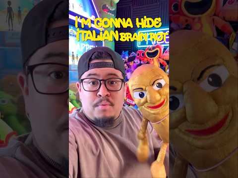 Find The Hidden Italian Brainrot Plushies #shorts #clawmachine #arcade #fnaf #italianbrainrot