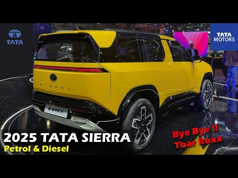 TATA SIERRA 2025 Petrol & Diesel Launch Secrets EXPOSED