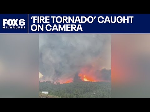 Massive iceberg impacts the coast, fire tornado caught on camera | FOX6 News Milwaukee