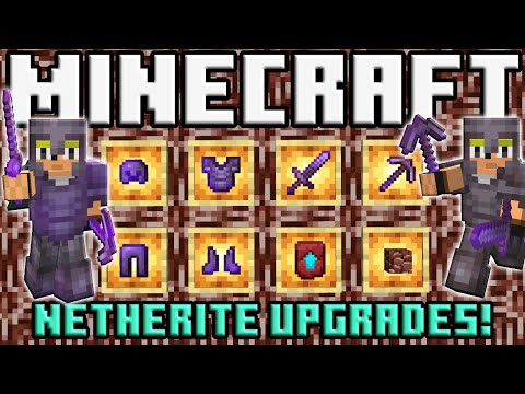 Upgrade to Netherite Armor & Tools! Minecraft 1.21 & World Download