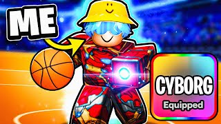 I FINALLY Got OP CYBER STYLE in Roblox Basketball