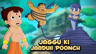 Chhota Bheem - Jaggu Ka Magic Tail 😲| Funny Hindi Cartoon for Kids | Adventures Video for Kids