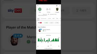 CELTIC 2-1 LIVINGSTON! #celtic #hearts #livingston #rangers #scottishfootball
