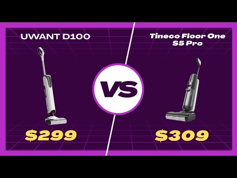 UWANT D100 vs Tineco One S5: Best Wet / Dry Vacuum?! Don't Make A Mistake!
