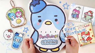Penguinpi Blind Bag opening ASMR l Tutorial + Free printable💛