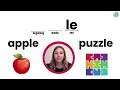Phonics Awareness and Syllable Types