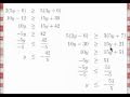 Solving Inequalities and Distributive Property