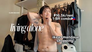 ₱30,000 kitchen makeover, ikea + mandaue shopping🏠🇵🇭, ₱16.5k/mos. rent | Living Alone Reset Ep. 07
