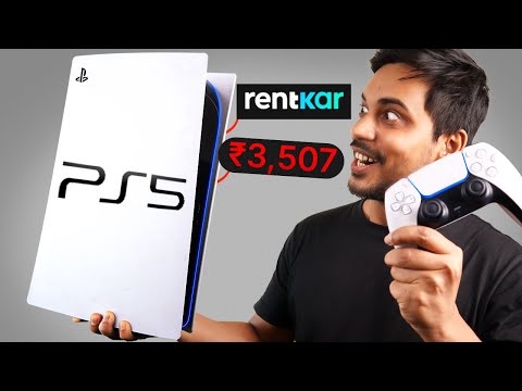 I Rented New Sony PS5 in Just ₹3500 Per Month 🤯