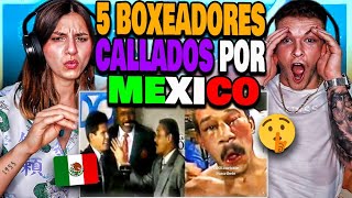 🇲🇽 REACCIÓN a TOP 5 BOXEADORES BOCONES CALLADOS por MEXICANOS 😱 *PALIZA TREMENDA* BOXEO MEXICANO
