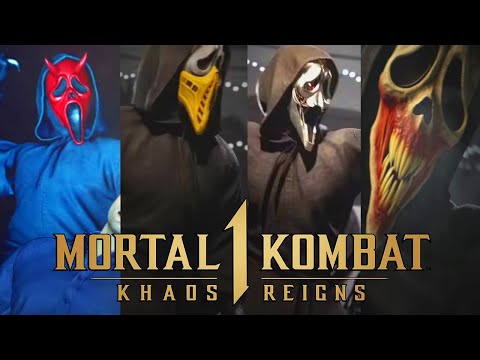 REVELARAM AS MÁSCARAS DO GHOSTFACE EM MK1 - Teaser React