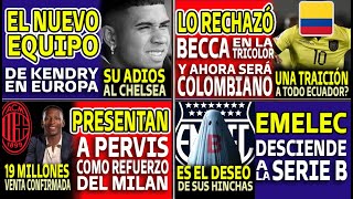 ¿TRAICIÓN A ECUADOR? GOLEADOR QUE FUE RECHAZADO x  BECCACECE N LA TRICOLOR Y AHORA SERÁ COLOMBIANO