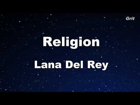 Religion – Lana Del Rey Karaoke【With Guide Melody】