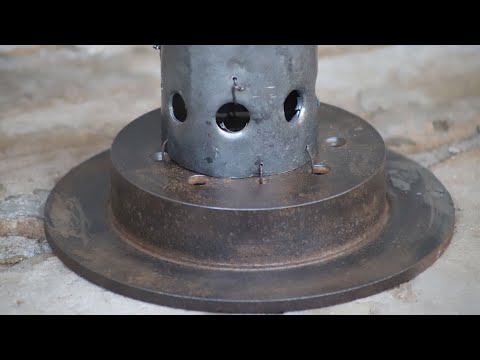 How to make wood burning Rocket stove DIY