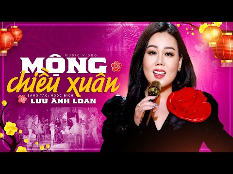 Mộng Chiều Xuân - Lưu Ánh Loan | Nhạc Xuân Bolero Đón Tết Giáp Thìn 2024