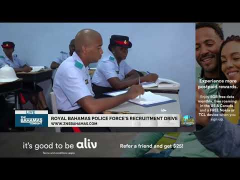 YouTube video thumbnail: Royal Bahamas Police Force's Recruitment Drive