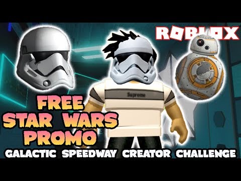Stormtrooper Helmet Promo Code Roblox 07 2021 - roblox creator challenge galactic speedway