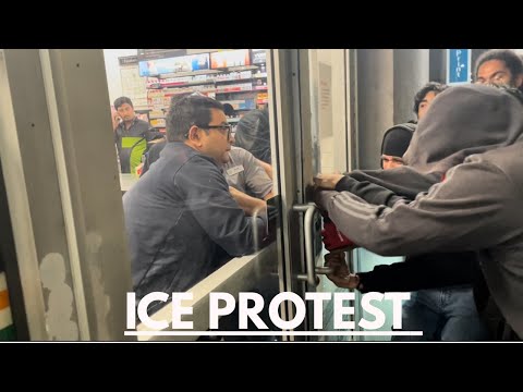 ICE PROTEST IN LOS ANGELES COPS NATIONAL GUARD, LADY DESTROYS CVS STORE, GUY ROBS BANK