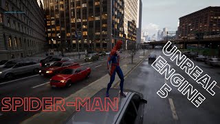There is a Spider-Man Unreal Engine 5 Tech Demo that you can download
