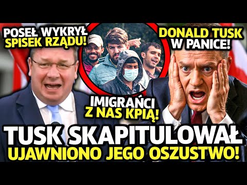 TUSK SIĘ JUŻ NIE WYWINIE! POSŁOWIE UJAWNILI SZOKUJĄCE FAKTY PROSTO Z POLSKIEJ GRANICY!