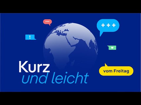 Deutsch lernen mit Videos | Kurz und leicht vom 21.02.2025 | mit deutschen Untertiteln