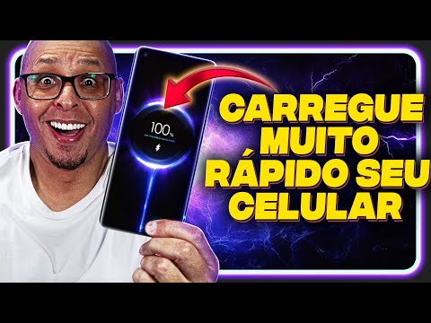 CARREGUE RÁPIDO! Como carregar seu smartphone de forma MUITO RÁPIDA!