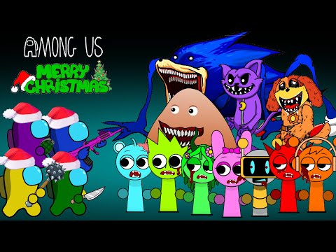 어몽어스 Among Us Escape From Zombies Before Christmas | AMONG US ANIMATION