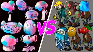 Hypno Family Plants Vs Thorn Star Vs Zombies Vs Gargantuar - Long Game - PVZ Fusion - Who Will Win?