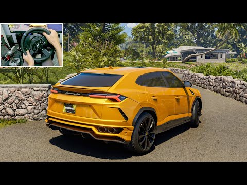 657HP Lamborghini Urus - The Crew Motorfest | Thrustmaster T300RS gameplay