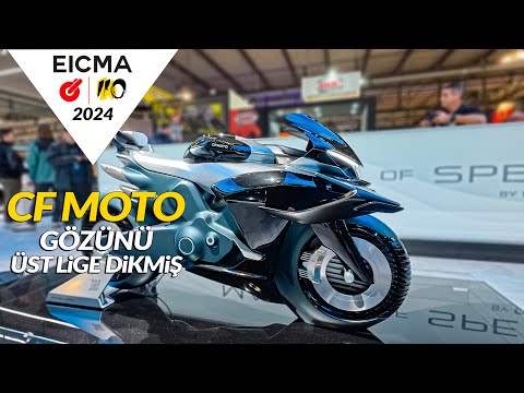 CF Moto Gözünü Üst Lige Dikmiş! Eicma 2024 CF Moto Standı