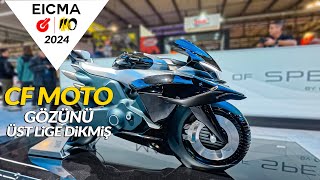 CF Moto Gözünü Üst Lige Dikmiş! Eicma 2024 CF Moto Standı