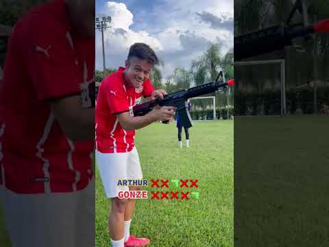 SE LEVAR GOL PAGA CASTIGO PESADO!! Gonze vs Arthur #shorts