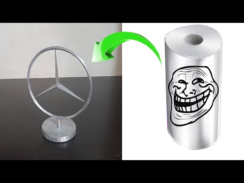 How to make Mercedes benz logo #mercedesbenz