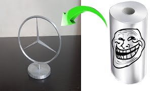 How to make Mercedes benz logo #mercedesbenz