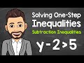 Solving One-Step Inequalities